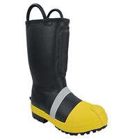 Bottes de pompier ANBEN FIRE, en feutre d'aramide lourd de 5 mm, conformes à la norme NFPA 1971, bottes de pompier structurelles