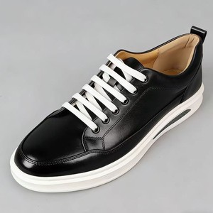 Dreamy Stark Zapatos de Hombre de Piel Verde con Cordones, Tacón Plano, Punta Redonda, Suela de Goma Ligera, Zapatillas Casuales para Todas las Temporadas - Product Image 4
