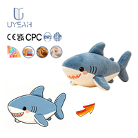 Uyeah OEM/ODM Conception Personnalisée Mignonne Mascotte de Marque Jouet en Peluche Animal Marin Personnalisé Baleine Requin Dauphin Jouet Poisson en Peluche Cadeaux pour Enfants