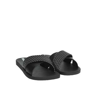 Sandali piatti da donna Ipanema con cinturino intrecciato nero - Product Image 3