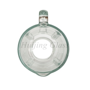 (9840) Keukenapparaat Blender Glazen deksel Gepolijst oppervlak Lekvrij voor sapcentrifugeermachines - Product Image 4