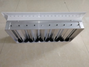 HVAC chống lại lưỡi giảm xóc điều khiển âm lượng không khí bằng tay cho hệ thống điều hòa không khí lưới tản nhiệt OBD - Product Image 3