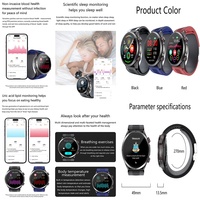 Nuevo Reloj Inteligente S26 AMOLED 2025, Monitor de Salud y Ejercicio en Tiempo Real, Resistente al Agua, ECG, Reloj Inteligente con NFC, Llamadas por Bluetooth, 2025