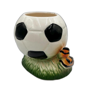 Vaso per Piante a Forma di Scarpa da Calcio in Ceramica Stile Vintage Kitsch per Decorazione Camera dei Bambini - Product Image 4