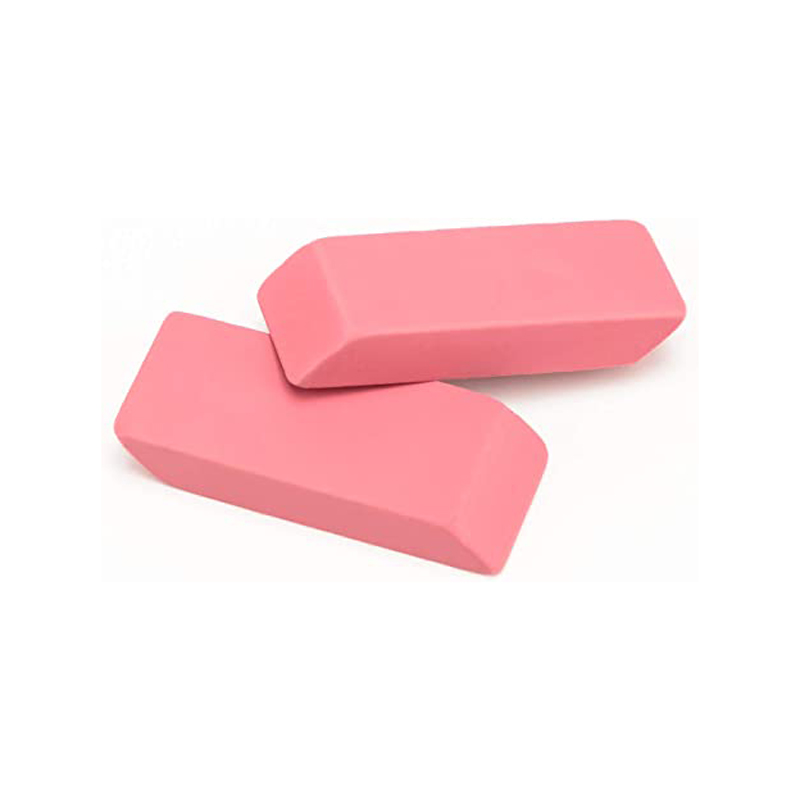 Bulk Pink Pencil Eraser School Office Stationery High Quality Custom Rubber Eraser for Children