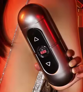 High-End Automatic <b>Vibrating</b> Male Masturbator Easy Clean Capsule Shape Airplane Cup Strong <b>Vibration</b> for Adult Sex Toys - Product Image 1