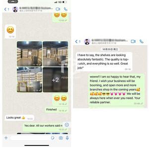 Decorazione moderna negozio di profumi mobili Custom negozi di profumi decorativi vetrina vetrina di profumi da parete - Product Image 6