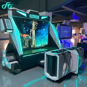 9D VR Shooting Simulator Máquina <span class=keywords><strong>de</strong></span> juegos <span class=keywords><strong>de</strong></span> realidad virtual para niños y adultos Metal Indoor/Outdoor Adventure Park Vr Game - Product Image 1