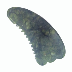 Pierre de Néphrite pour Massage Corporel, Jade Vert Xiuyan, Guasha - Product Image 6