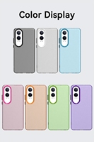 Pour Oneplus 1 + 13 12R 11R Nord CE4 LITE aimant bonbons étui coloré peau mate Transparent Anti empreintes digitales Anti jaunissement couverture