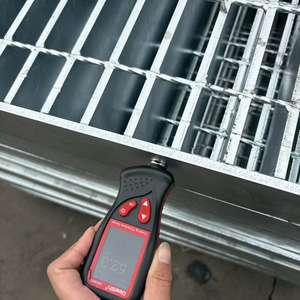 Grille en acier inoxydable robuste, enduite de poudre, anti-corrosion, résistante au feu et à l'eau, pour passerelle industrielle - Product Image 4