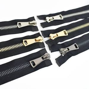 Veste en duvet en gros, <span class=keywords><strong>fermeture</strong></span> éclair à deux sens, <span class=keywords><strong>fermeture</strong></span> éclair séparée à <span class=keywords><strong>double</strong></span> <span class=keywords><strong>curseur</strong></span>, <span class=keywords><strong>fermeture</strong></span> éclair en métal à extrémité ouverte # 8 - Product Image 5