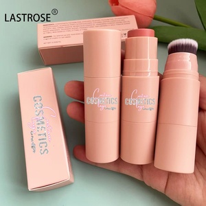 Wholesale Bulk Private logo Round Blush <strong>Stick</strong> Creamy <strong>Glow</strong> Double Ended Blush Multi-use Vegan Face Cosmetic Cream Blush <strong>Stick</strong> - Product Image 1