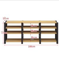 DK-010 Audio Et Vidéo Cabinet Amplificateur De Puissance Rack Équipement TV Cabinet Son Entourant Cadre Extension 3 Rangées