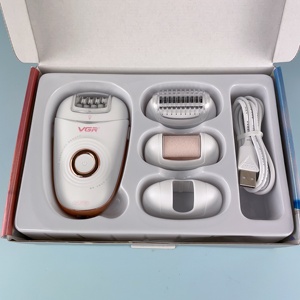 VGR V739 Épilateur rechargeable pour femme, outil pour le visage, le corps, les aisselles, l'épilation, la suppression des poils du bikini, Vgr 700 - Product Image 3