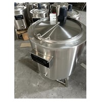 Cuve de pasteurisation du lait d'une capacité de 200 l Machine de pasteurisation pour Stick Pack