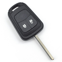 Offre Spéciale – Coque de Clé de Voiture à Distance Vierge Non Taillée HU100 à 2 Boutons, Remplacement de Coque de Clé pour Véhicule, Accessoire de Remplacement de Clé