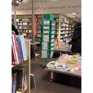 Estante de exhibición de postales para revistas de periódicos, estante de libros de Metal para tarjetas de felicitación, soporte de exhibición para folletos a <span class=keywords><strong>la</strong></span> venta - Product Image 2