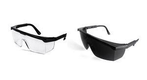 투명 PC 프레임리스 방수/자외선 차단/김서림 방지/스크래치 방지 안전 안경 건설용 - Product Image 4