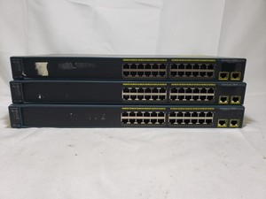 Lot de 3 commutateurs Ethernet 2960 WS <span class=keywords><strong>C2960</strong></span> <span class=keywords><strong>24TT</strong></span> L 24 ports 10/100 - Product Image 1