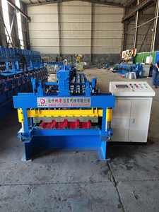 เปรูป๊อปผู้ขายที่ดีที่สุดเหล็กชุบสังกะสีสี่เหลี่ยมคางหมู Tr4 โลหะสีเหล็กแผ่นหลังคาเครื่องขึ้นรูปม้วนเย็น <span class=keywords><strong>DX</strong></span> - Product Image 2