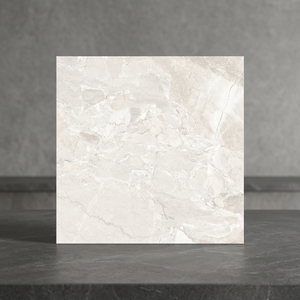 Cosmo Crema Marble Look Polished Porcelain Floor Tiles 600x600mm Beige Glazed Ceramic - Product Image 2