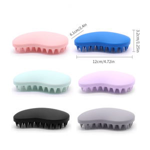 Pet Brush Wet and Dry Cat Float Hair Cleaning Silicone Massage Brush <b>Dog</b> <b>Bath</b> Supplies - Product Image 4