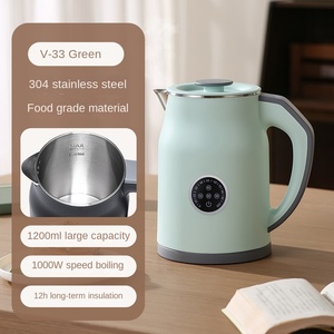 Wholesale Smart Portable Stainless Steel 1.2L 1200W Electric <b>Kettle</b> Automatic Shut-off Digital Temperature Control 5-Year - Product Image 5