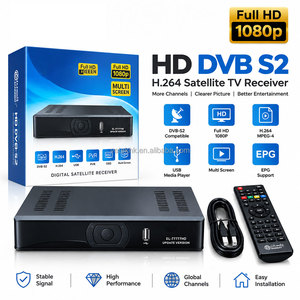 Receptor de TV Satelital DVB-S2 FTA, Receptor Digital HD al por Mayor con Carcasa Metálica - Product Image 2