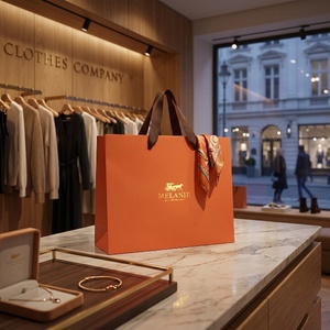 <b>Paper</b> Bag Luxury Custom Packaging oem odm Factory Direct Supplier for Boutique Retail Shopping Brand Gift Packaging - Product Image 3