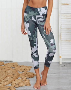 High waist stretch <b>leggings</b> yogawear <b>Top</b> Fitness Gym <b>Leggings</b>,Bra Sweat Releasing Yoga Set - Product Image 4