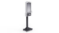 Kiosque de paiement automatique pour parking de 32 pouces avec caméra, terminal de paiement et imprimante de tickets pour système de stationnement intelligent