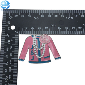 Nuovissimo maglione in smalto rosa e blu Jack e Jill Of America spilla per gioielli confraternita greca 1938 JJ spilla con risvolto regalo di sorellanza - Product Image 6