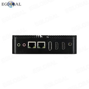 Eglobal-Mini PC sin ventilador Intel 12 Elkhart Lake J6412 6413 N95 N100, LAN dual, 2x RS232, Windows11, Linux, ordenador industrial - Product Image 4