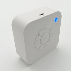 เครื่องเสียงสีขาวขนาดกะทัดรัดมีเสียงเต้นของมหาสมุทร/ฝน/เสียงหัวใจเต้นสำหรับห้องนอนผู้ใหญ่เด็ก - Product Image 3