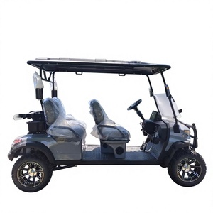 Voiturette de golf électrique tout-terrain multifonctionnelle à 4 places, surélevée - Product Image 3