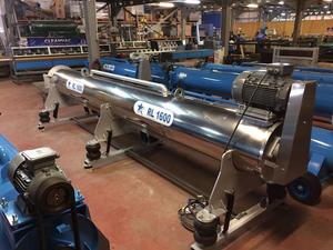 Machine centrifugeuse à tapis Cleanvac Rl 1400a 420 Mtr Bibo Chrome Rl 1600 a 420cm pour le séchage des tapis et des moquettes - Product Image 3