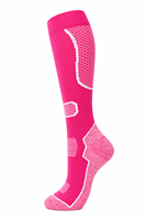 Chaussettes de football mi-hautes respirantes à compression avec ventilation en maille, bord antidérapant, chaussettes de sport multicolores