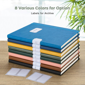 Cuaderno Planificador Personalizado A4 de Cuero PU con Costura de Sillín, Bolsillo para Reuniones, Colores Personalizables, Set de Regalo - Product Image 4