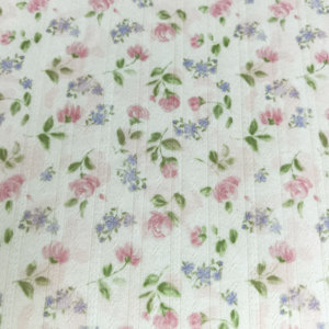 Muestra Gratuita <span class=keywords><strong>de</strong></span> Tela Elástica Floral <span class=keywords><strong>de</strong></span> 4 Vías, 96.5% Poliéster, 3.5% Spandex, 210GSM, <span class=keywords><strong>Material</strong></span> Reciclado para Shorts, Brasieres y Textiles Femeninos - Product Image 3