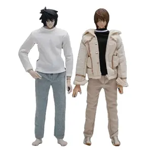 30CM Death Note Licht Yagami Action figur 1/6 Maßstab L Lawliet PVC Modell Statue Anime Sammlung Figura Spielzeug Geschenk