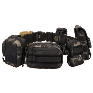 <span class=keywords><strong>Ceinture</strong></span> tactique de sécurité en toile épaisse à boucle à dégagement rapide Z512 pour hommes, vente en gros - Product Image 4