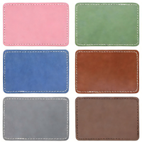Sets de table en cuir PU écologique classique de 3 mm personnalisés en relief pour table à manger de luxe
