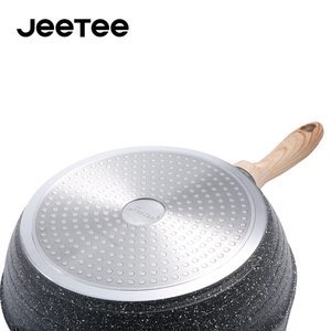 <span class=keywords><strong>24</strong></span> <span class=keywords><strong>cm</strong></span> no-stick utensilio frito <span class=keywords><strong>wok</strong></span> <span class=keywords><strong>de</strong></span> camping con revestimiento <span class=keywords><strong>de</strong></span> cerámica profundo y Cocina <span class=keywords><strong>de</strong></span> Inducción - Product Image 3