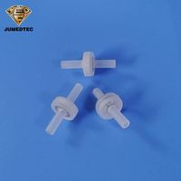 JU PP corps en ligne clapet anti-retour unidirectionnel eau/gaz hydraulique plastique anti-retour diaphragme FKM décharge basse pression 6mmID tube