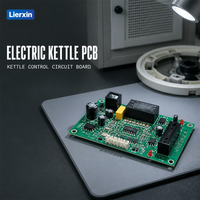 Carte de circuit imprimé (PCB) pour bouilloire électrique Lierxin, pour applications électroniques OEM d'appareils ménagers de petite taille