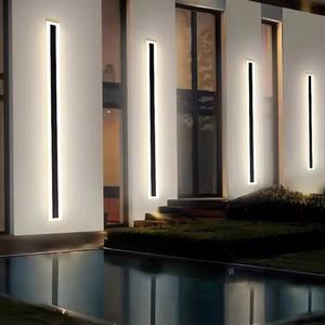 Lámpara Solar LED de Pared para Exteriores, Tira Larga, 9W/12W/16W/24W/36W/48W - Product Image 4