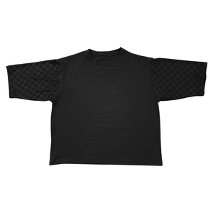 Nuova tendenza jersey match a scacchiera terry modello personalizzato magliette per adulti per l'estate - Product Image 1