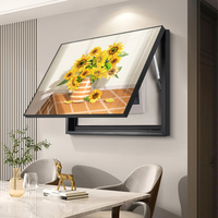 Décoration Murale Multimédia pour Boîtier de Compteur Électrique, Cadre PS, Tableau Décoratif de Luxe pour Entrée et Interrupteur