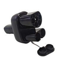 Adaptateur TAry CCS2 vers NACS, nouveau, 250A DC, 80A AC, double mode, certifié CE TUV, étanche IP54, prix d'usine pour la recharge Tesla